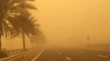 توقعات الطقس أول أيام العيد: عاصفة ترابية وأمطار تضرب مناطق محددة